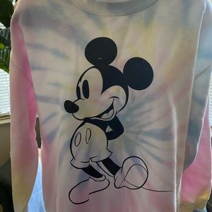 Tie-dye Mickey Sweatshirt
